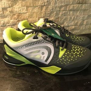 NWT HEAD Men’s Revolt Pro Tennis Shoes Grey/Yellow
